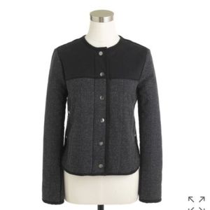 { J. Crew } Quilted Jacket, Mid-Weight Size 4